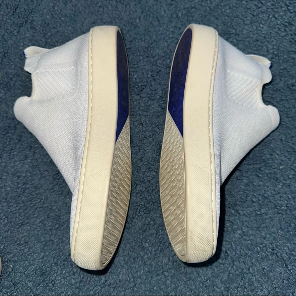 Rothy’s White Slip-On Sneakers High Top 6.5